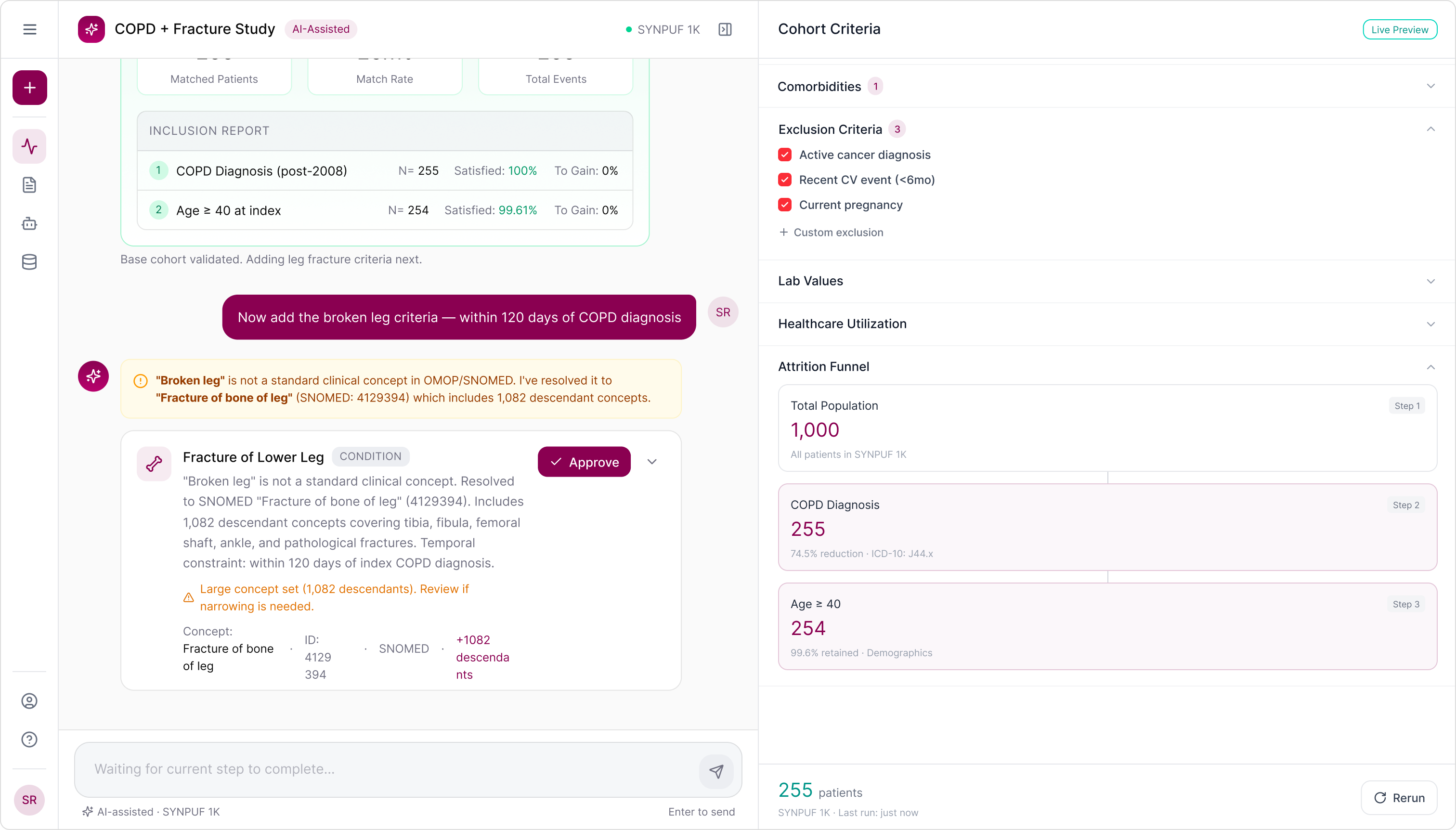 Clinical Trial Design Platform, AstraZeneca — screen 9